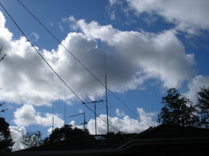 Wide View of David's Antenna Farm